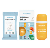 PIMPANT taastäidetav rulldeodorant Cotton Flower (pudel + täitepakend)
