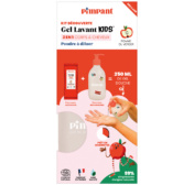 Pimpant õunalõhnaline šampoon-pesugeel lastele (pudel + täitepakend)