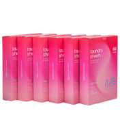 LAUNDRY SHEETS™ plastikuvabad lõhnainevabad pesuribad (k.a. beebiriietele) 6x60tk