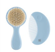 Kikka Boo naturaalsete harjastega kammi- ja harjakomplekt Stripy Friends