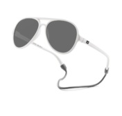 Hipsterkid Aviator polariseeritud päikeseprillid lastele 3-6 aastat WHITE