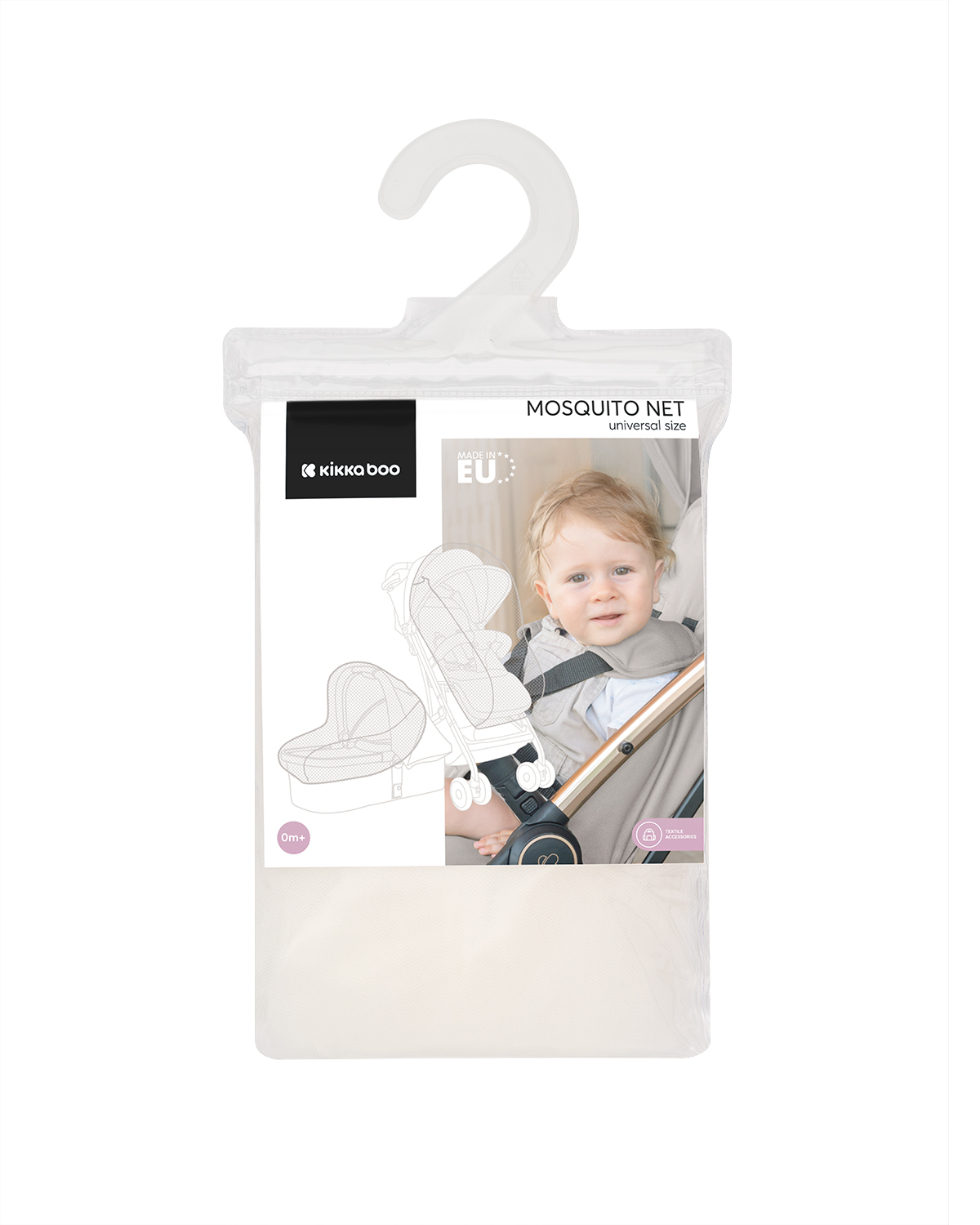 Kikka Boo sääsevõrk jalutuskärule Champagne