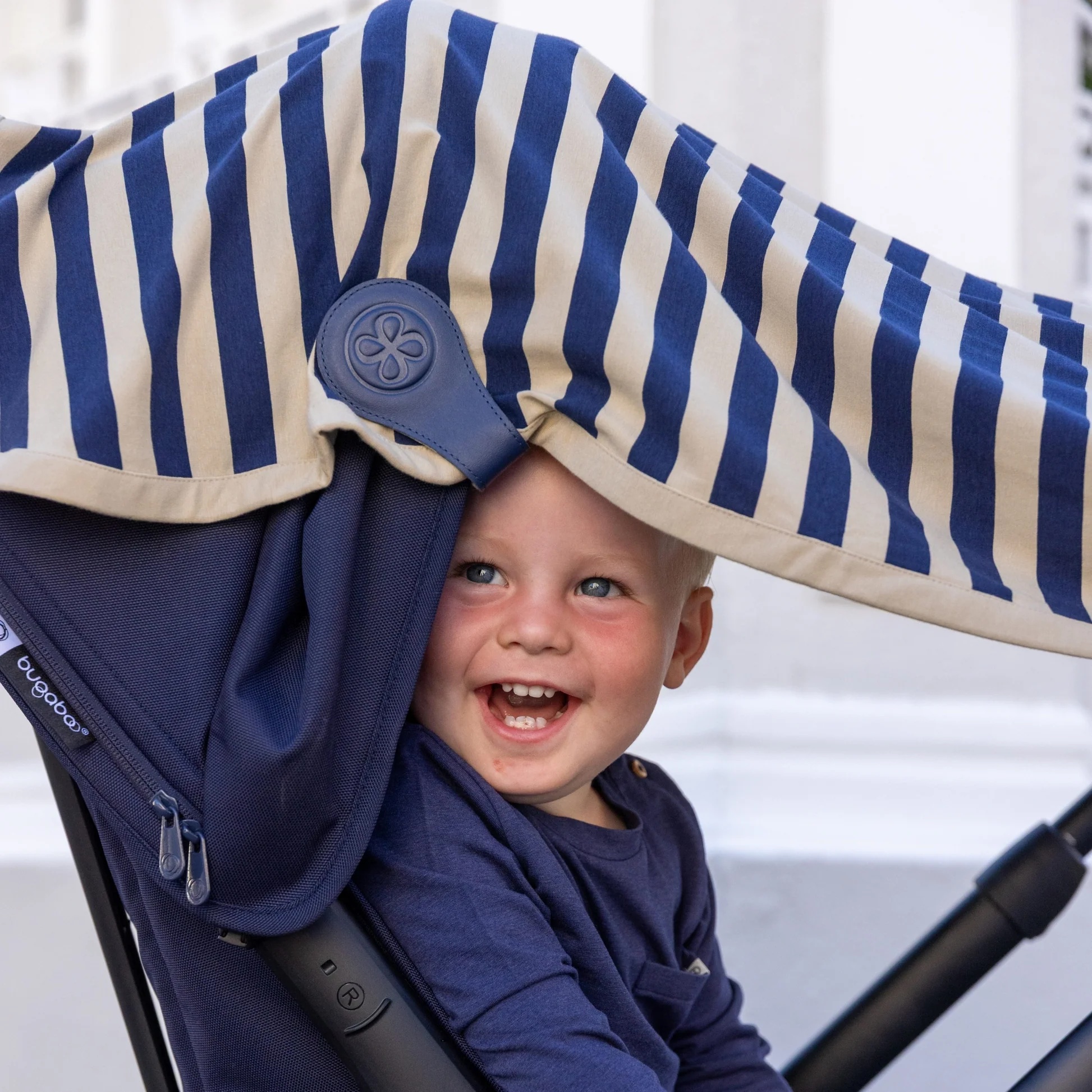 Cloby klambrid linade, mänguasjade kinnitamiseks vankrile Navy Blue (2tk) - Image 3