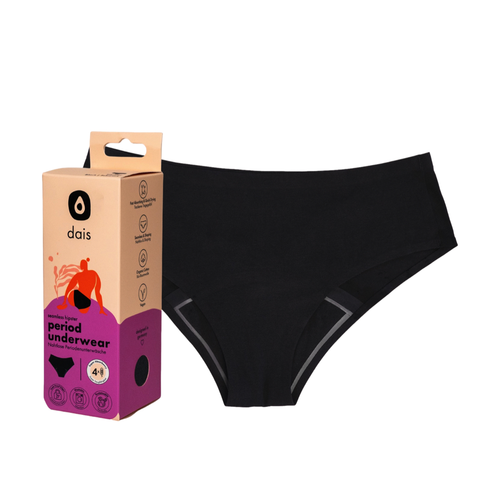 Dais menstruatsioonipesu Hipster MUST (suurus S)