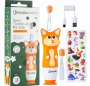 Nordics Kids Sonic elektriline hambahari USB kaabliga (1-8 eluaastat) FOX