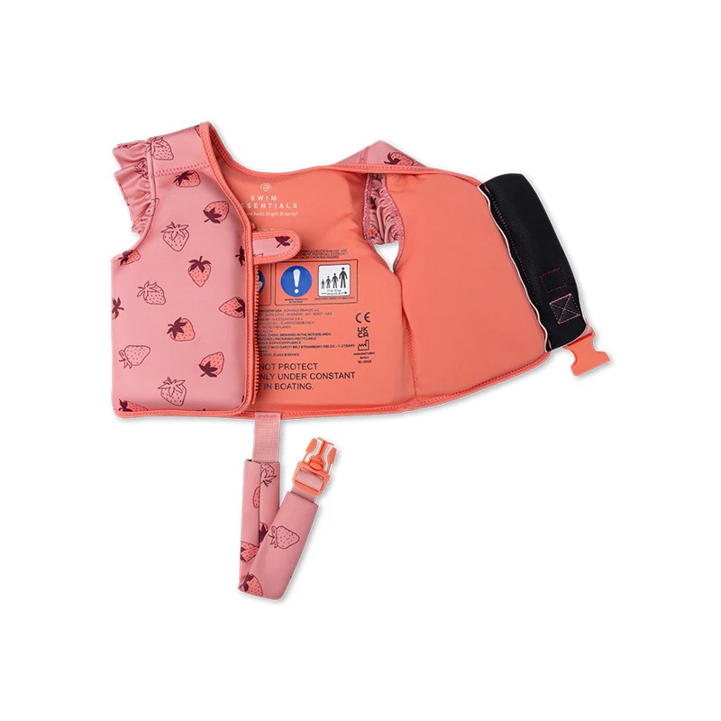 Swim Essentials ujumisvest - roosa - Strawberry Fields (1-2 eluaastat) - Image 2