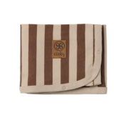 Cloby päikesekaitsega vankrikate / tekk UPF50+ - Peanut/Sandy Stripe