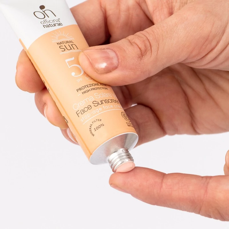 Officina Naturae Stop Age mineraaalne päikesekaitse näole SPF50 (30ml) - Pilt 2