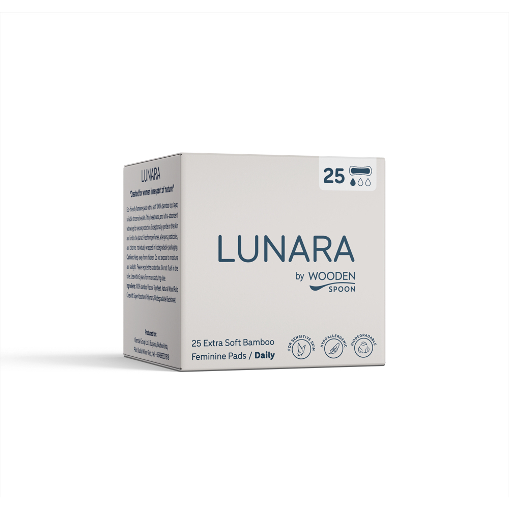 LUNARA biolagunevad bambusest pesukaitsmed 25tk