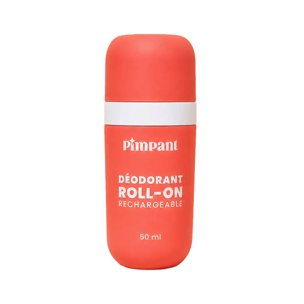 PIMPANT täidetav rulldeodorandi pudel Coral Pink