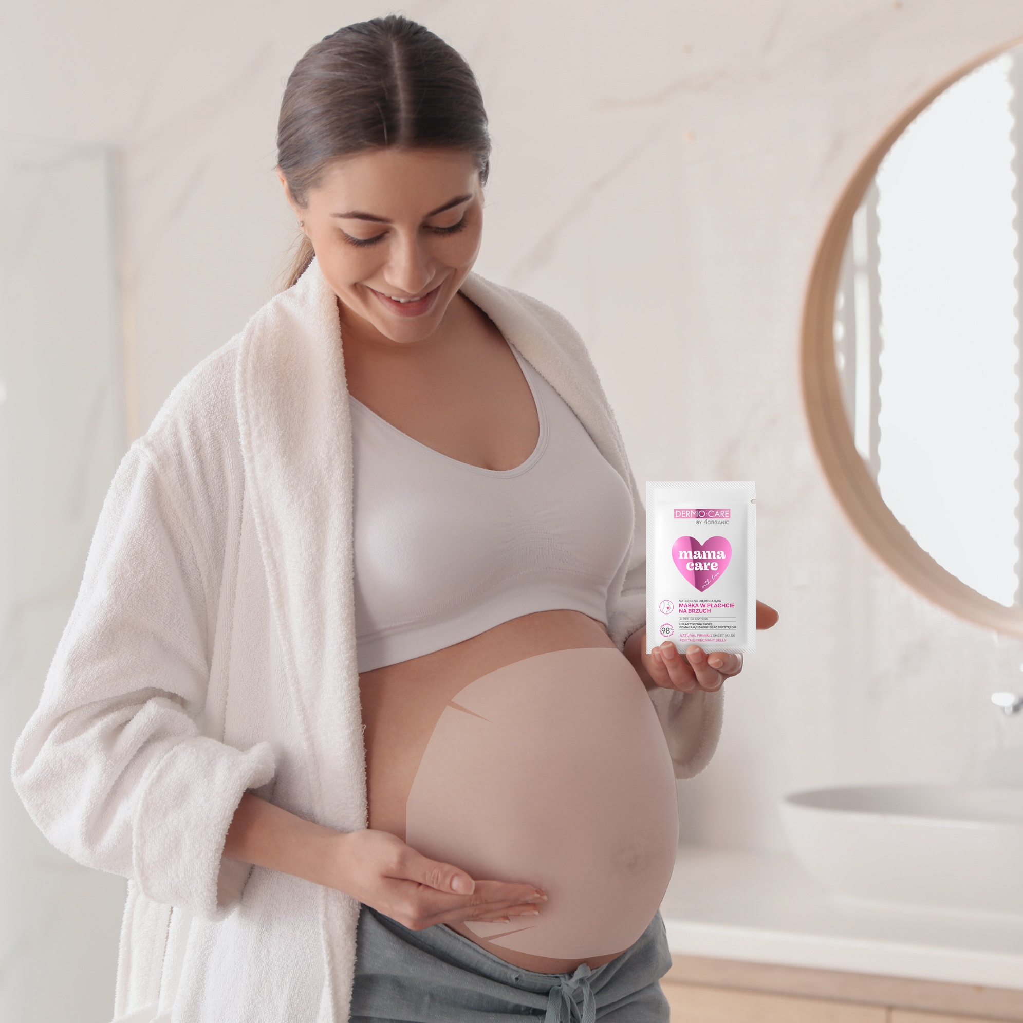 4Organic Organic Mama looduslik kõhumask rasedatele 60ml (1 tk) - Pilt 2
