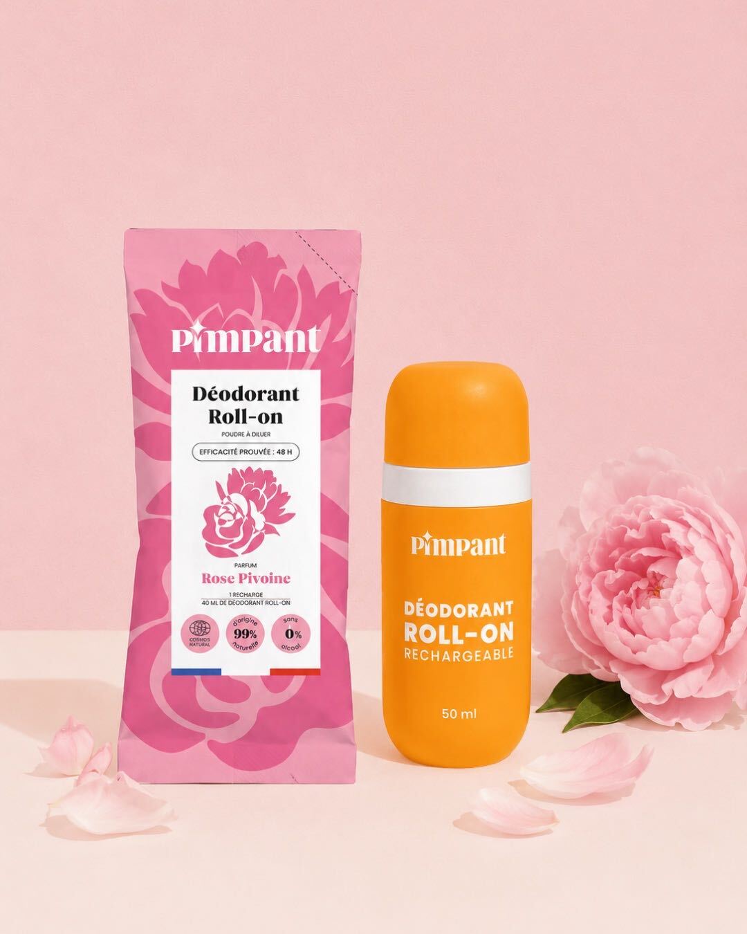 PIMPANT rulldeodorandi täitepulber Peony Rose 20g - Pilt 2