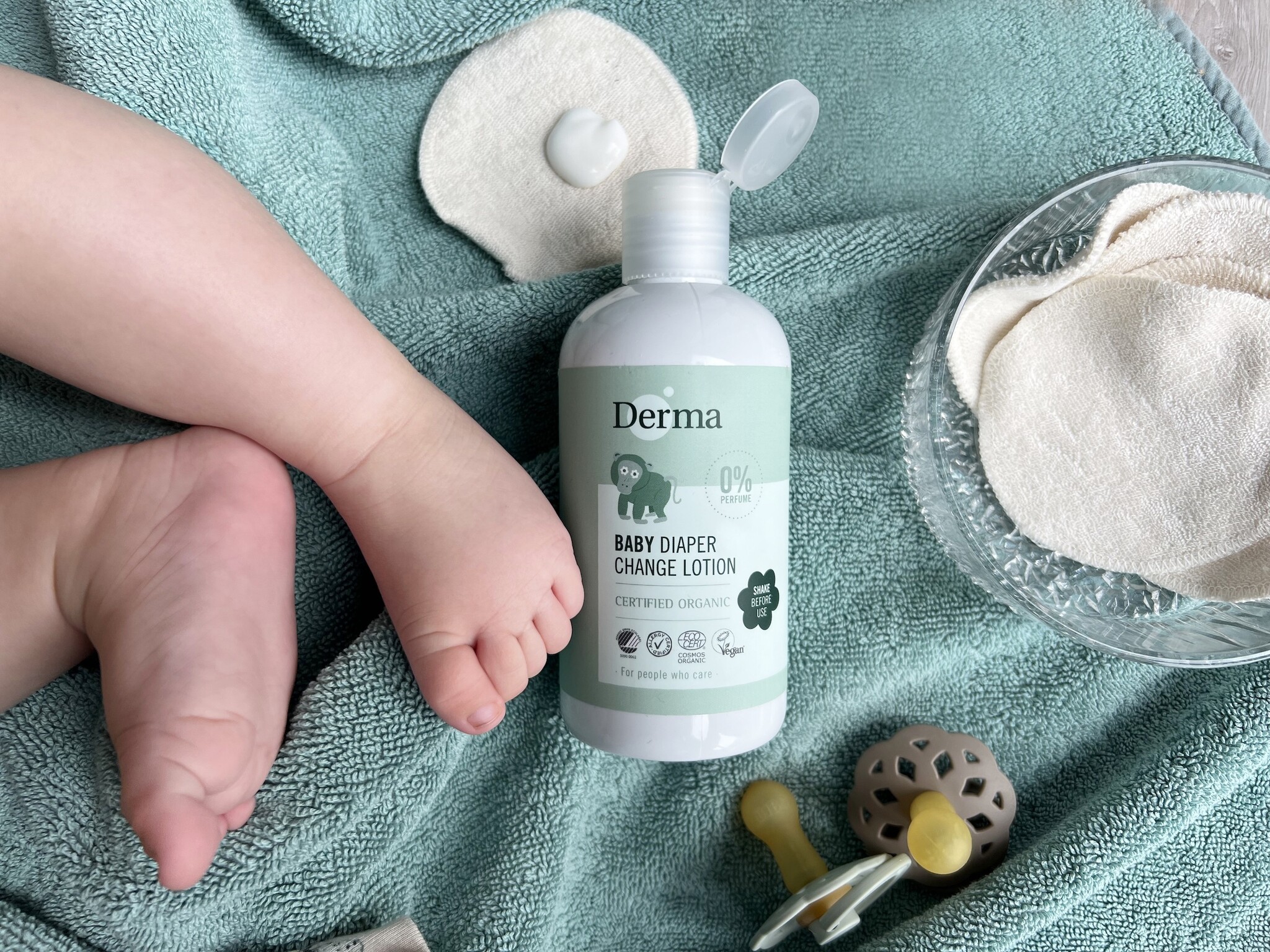 Derma Eco mähkmevahetuspiim 250ml - Pilt 2