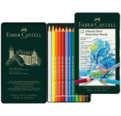 Faber-Castell Albrecht Dürer akvarellpliiatsid metallkarbis 12tk