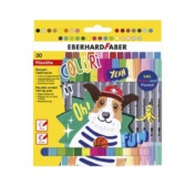 Eberhard Faber Colori kahe otsaga viltpliiatsid 30 värvi