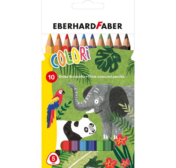 Eberhard Faber Jumbo kolmnurksed värvipliiatsid 10tk