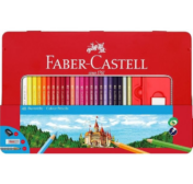 Faber-Castell Classic Colour värvipliiatsid metallkarbis 48tk