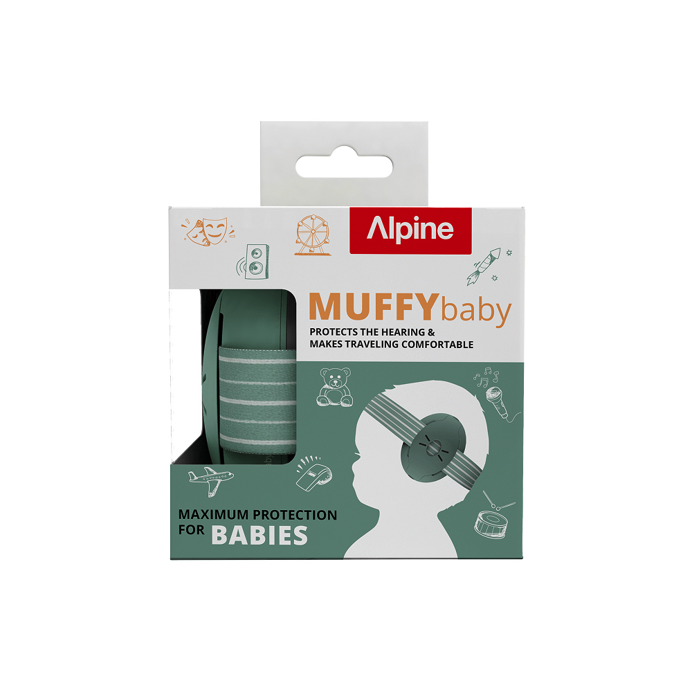 Alpine Muffy Baby kõrvaklapid beebidele (kuni 36 elukuud) SAGE