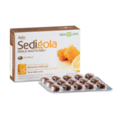 Bios Line närimispärlid kurgule "Sedigola", 30tk