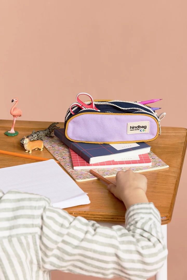 Hindbag Malo kahe sahtliga pinal – Tricolore Lilas - Pilt 2